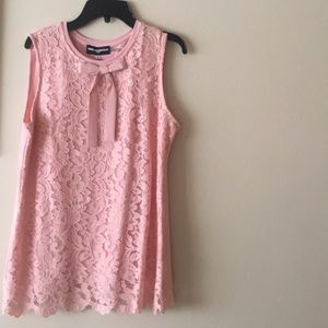 Karl Lagerfeld lace tank. Never worn !